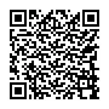 QR Code for Phone number +17749998604