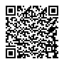 QR Code for Phone number +17749998623