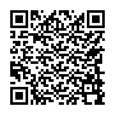 QR Code for Phone number +17749998746
