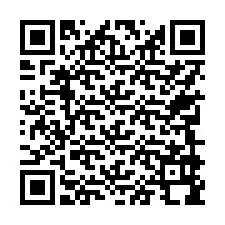 QR Code for Phone number +17749998919