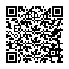 QR Code for Phone number +17749998927
