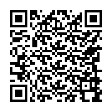 QR код за телефонен номер +17749998946