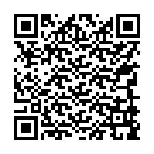 QR-код для номера телефона +17749999000