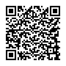 QR kód a telefonszámhoz +17749999034