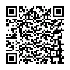 QR-код для номера телефона +17749999050