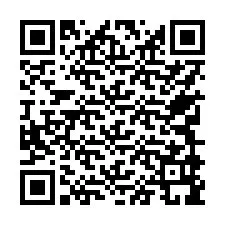 Codice QR per il numero di telefono +17749999133