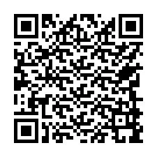 Código QR para número de teléfono +17749999213