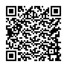 QR-code voor telefoonnummer +17749999391