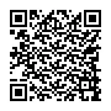 QR-code voor telefoonnummer +17749999698