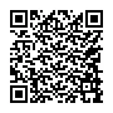 QR kód a telefonszámhoz +17749999779