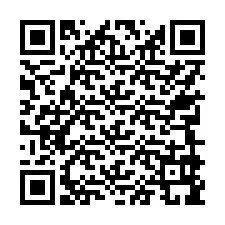 QR-код для номера телефона +17749999808