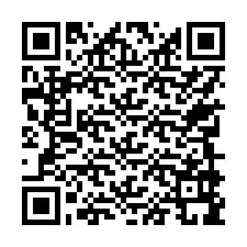 Código QR para número de teléfono +17749999949