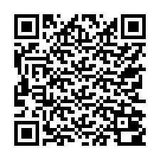 QR-код для номера телефона +17752000094