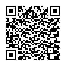 QR-kood telefoninumbri jaoks +17752000108