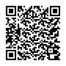 QR-koodi puhelinnumerolle +17752000115