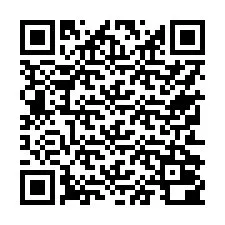 QR kód a telefonszámhoz +17752000256