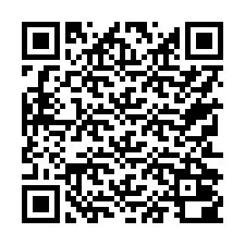 電話番号のQRコード +17752000261