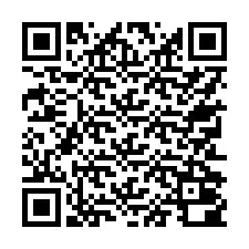 QR-код для номера телефона +17752000278