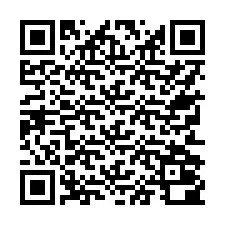 Código QR para número de teléfono +17752000314