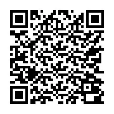 QR kód a telefonszámhoz +17752000338