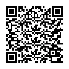 QR-koodi puhelinnumerolle +17752000360