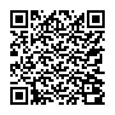 QR код за телефонен номер +17752000380