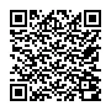 Kod QR dla numeru telefonu +17752000387