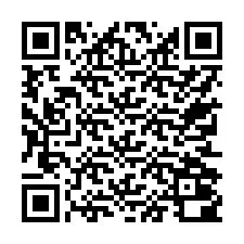 QR kód a telefonszámhoz +17752000389