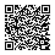 Código QR para número de teléfono +17752000408