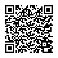 QR код за телефонен номер +17752000548