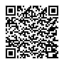 Kod QR dla numeru telefonu +17752000618