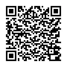 Kod QR dla numeru telefonu +17752000844