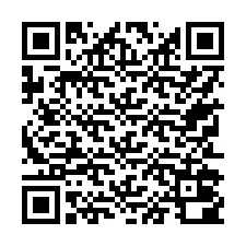 Código QR para número de teléfono +17752000865