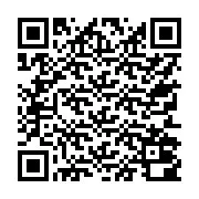 QR kód a telefonszámhoz +17752000904