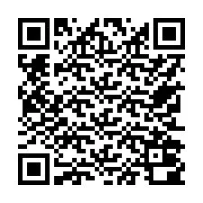 QR-koodi puhelinnumerolle +17752000997