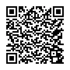 Kod QR dla numeru telefonu +17752042373