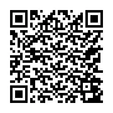 QR Code pour le numéro de téléphone +17752043975