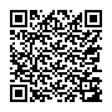 QR-Code für Telefonnummer +17753183148