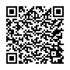 QR Code pour le numéro de téléphone +17754401439