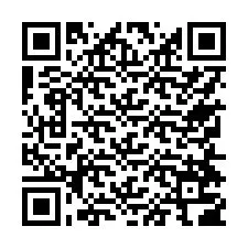 QR kód a telefonszámhoz +17754706626