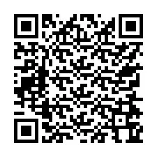 Código QR para número de teléfono +17754764084