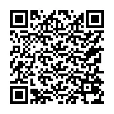 Código QR para número de telefone +17755074251