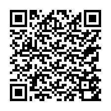 QR kód a telefonszámhoz +17755550121