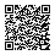 Kode QR untuk nomor Telepon +17756210009