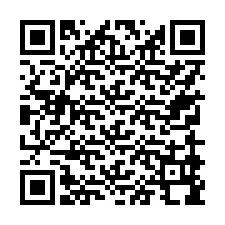 QR Code pour le numéro de téléphone +17759998005