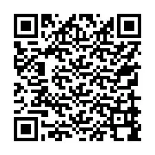 QR Code สำหรับหมายเลขโทรศัพท์ +17759998040