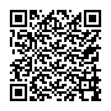 Kode QR untuk nomor Telepon +17759998045