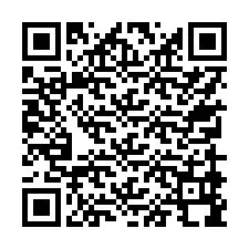 QR-Code für Telefonnummer +17759998048