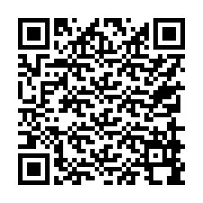 Kode QR untuk nomor Telepon +17759998609