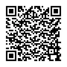 Código QR para número de teléfono +17759998666